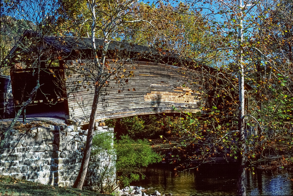06.02 Antique covered bridge near Covington, enroute Co… Flickr