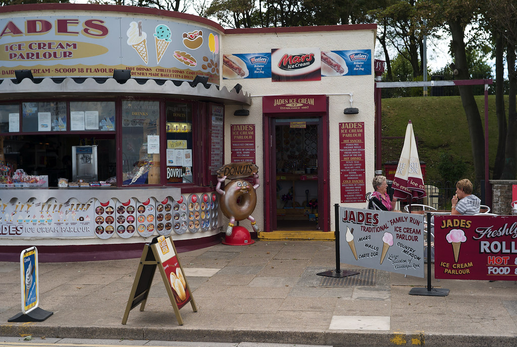 Ice Cream Parlour Cleethorpes finest ice cream delivered i… Flickr