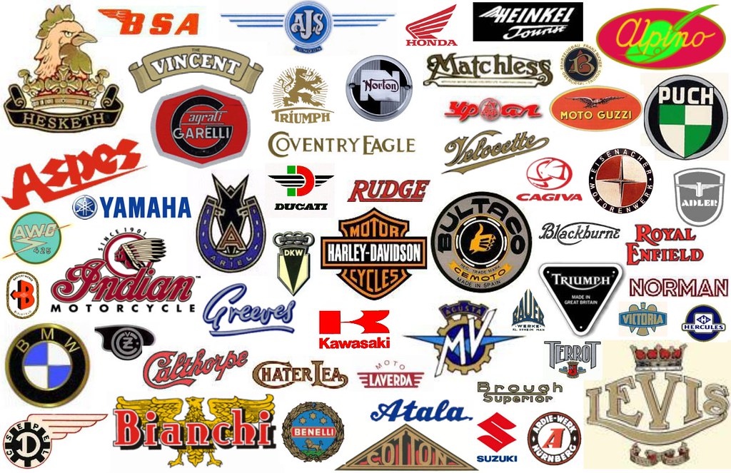 Motorcycle badges Motorcycle badges & logos past and pre… Soggy