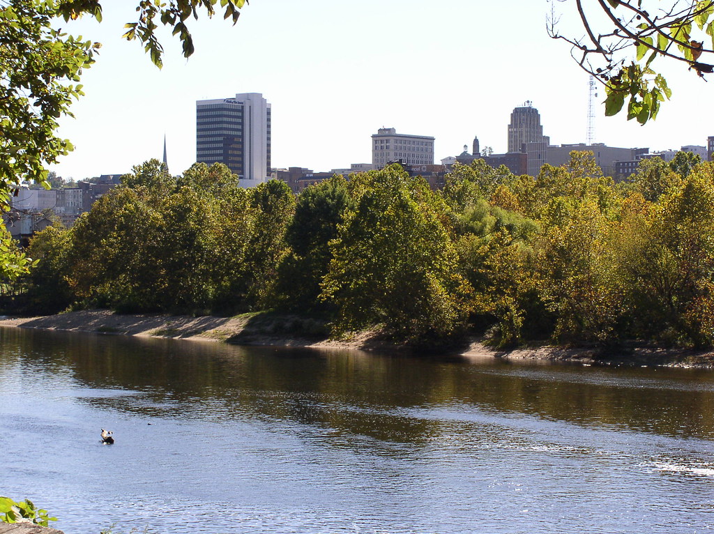 view of James River and Lynchburg Virginia Kipp Teague Flickr