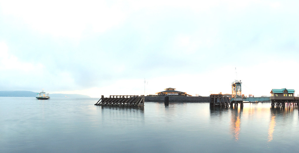 First Sail The first boat of the Vashon Island, Wash., fer… Flickr