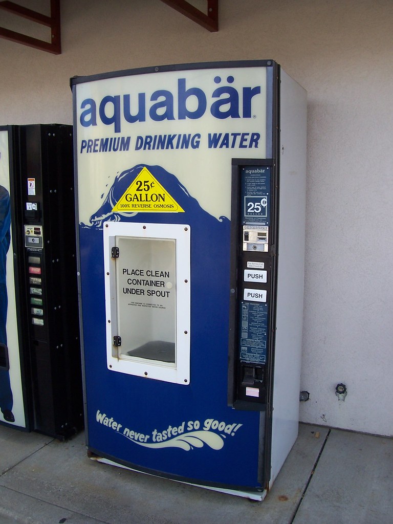 Aquabar Premium Drinking Water Machine A vending machine s… Flickr