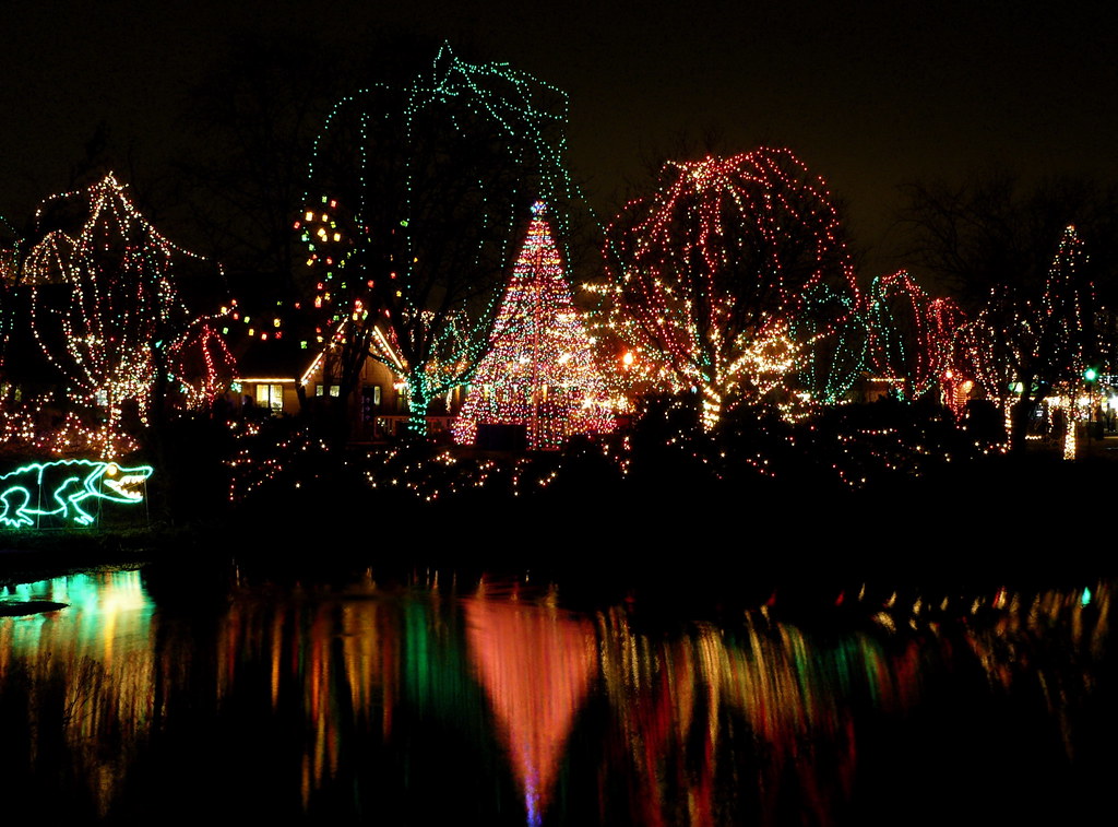 Wildlight Wonderland Some Christmas lights from the "Wildl… Flickr