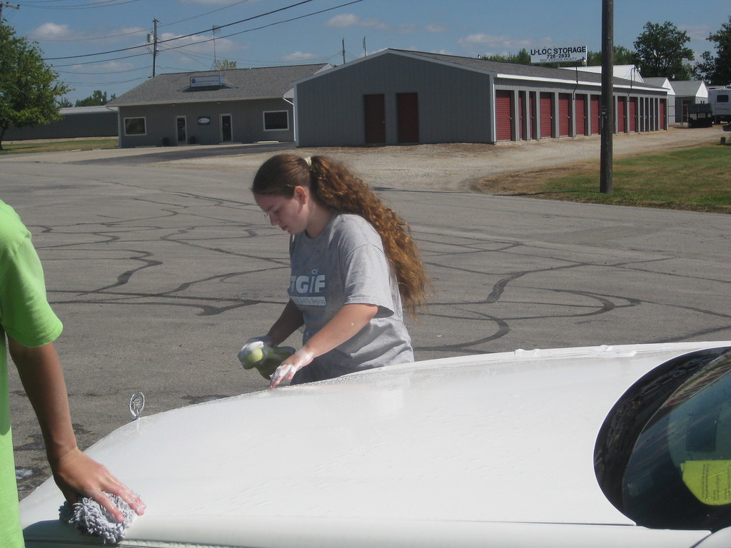 FWC Youth Car Wash The Family Worship Center of Portland, Indiana