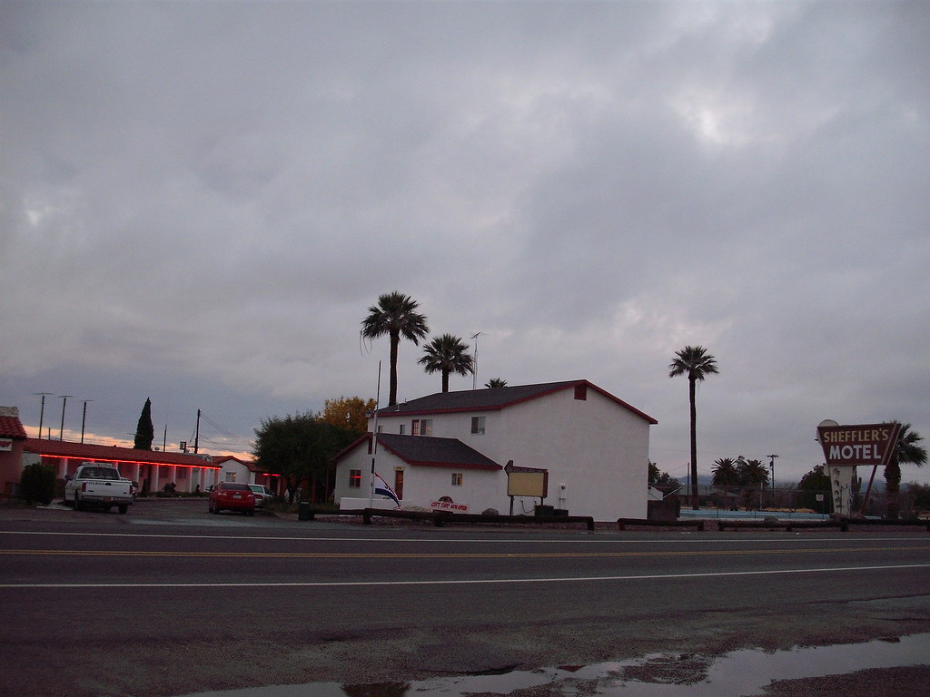 My hotel is Salome AZ Sheffler's which was rough Flickr