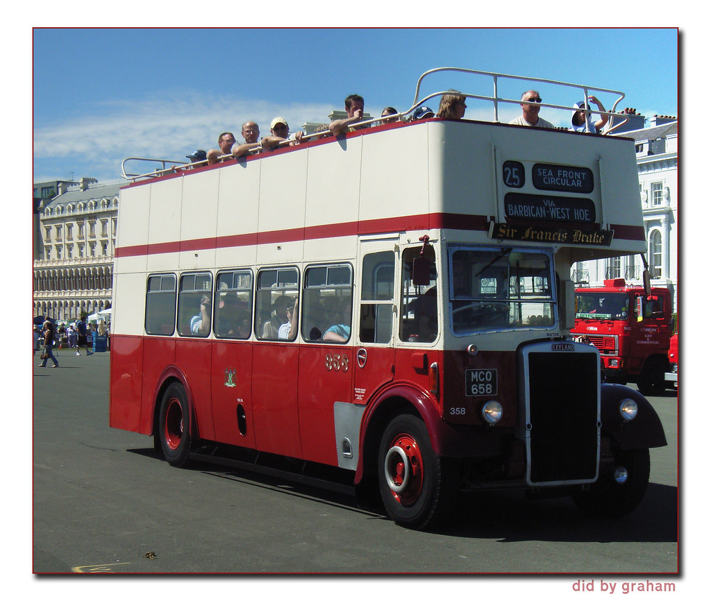 Plymouth Citybus 358 MCO658 Plymouth Hoe Plymouth Bus Ra… Flickr