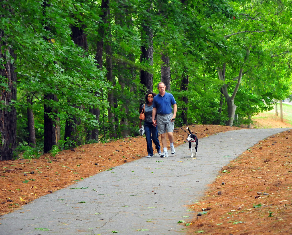 Out walking our dog Turner Lake Complex Park, Covington, G… William