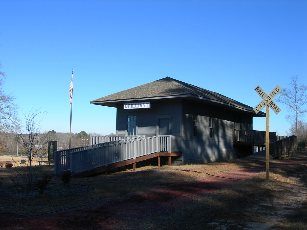 Brilliant Train Depot Brilliant, Alabama It is the only re… Flickr