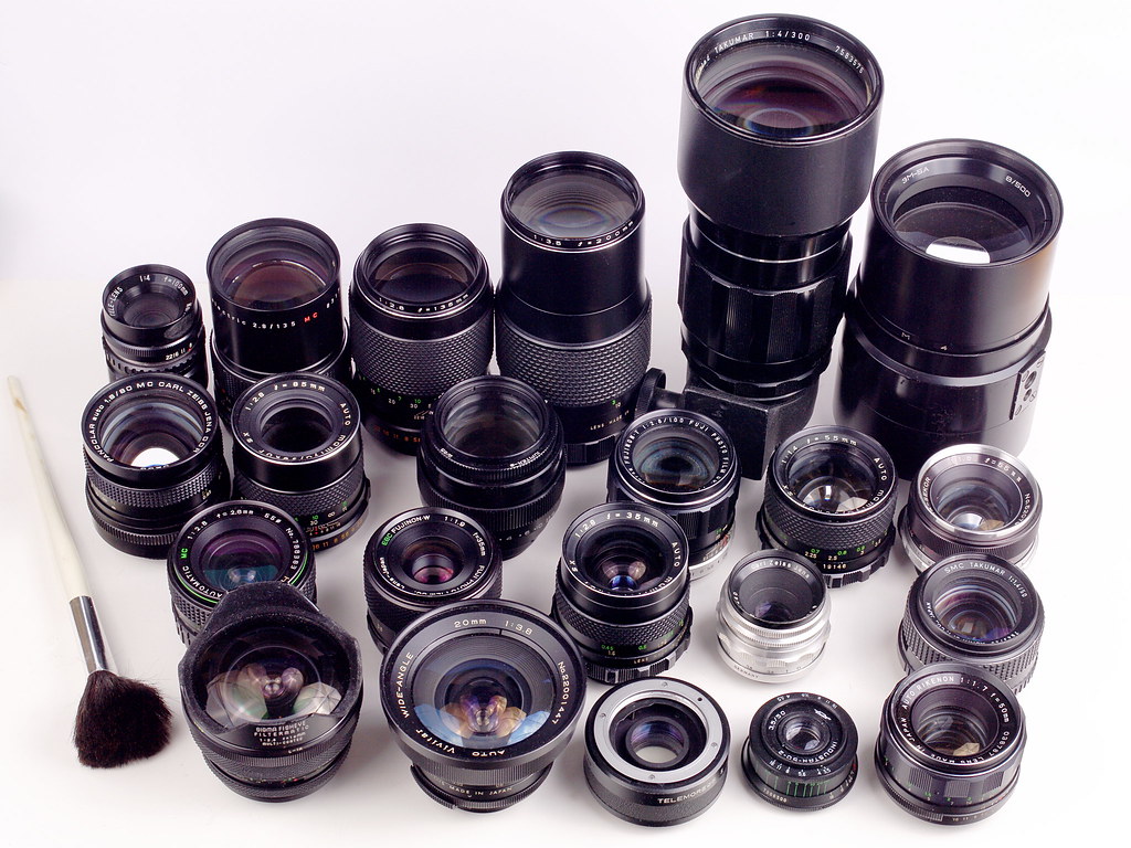 Screw Mount Lenses Some lenses with M42 screw mount, from … Flickr