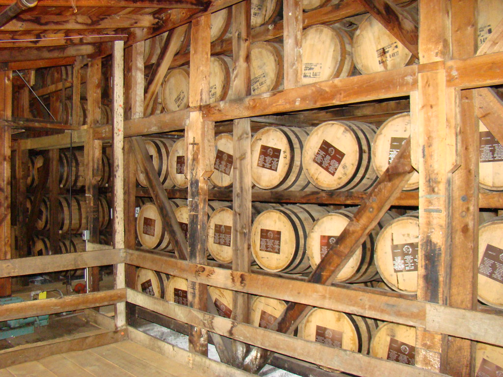 Makers Mark Tour The brass plates are the names of people … Flickr