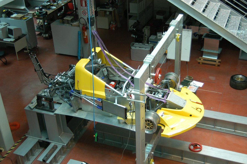 Testing Torsional stiffness and chassis This equipment is … Flickr