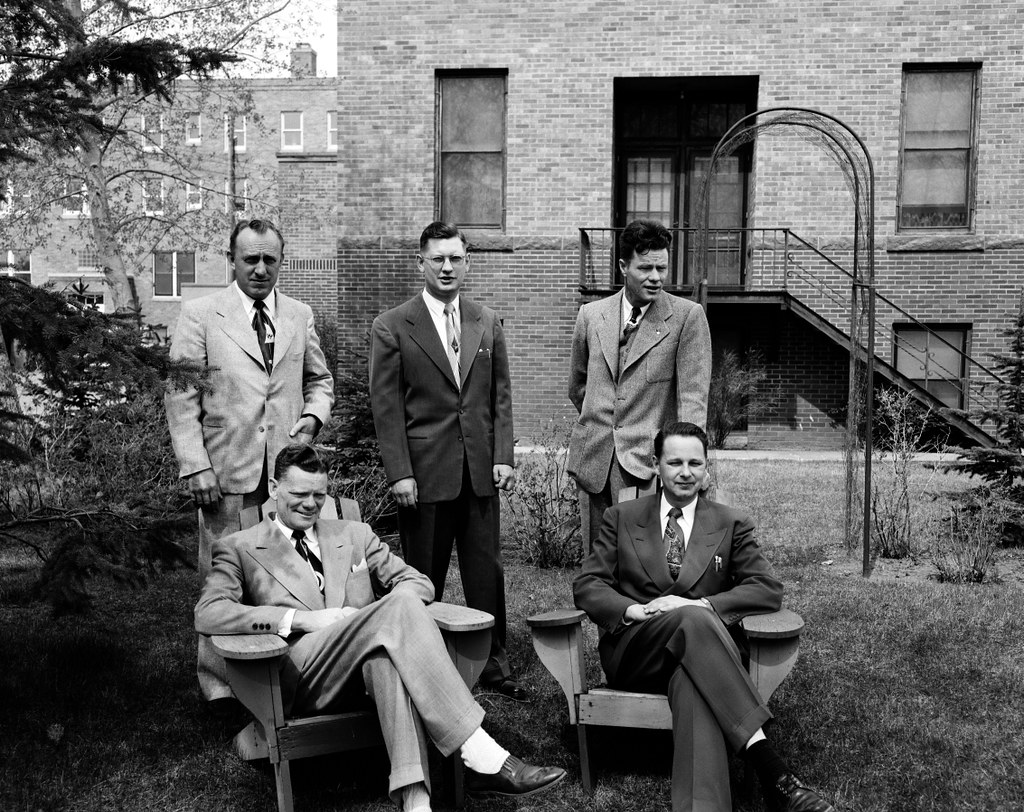 Good Samaritan Hospital Doctors, Rugby, North Dakota, 1950… Flickr