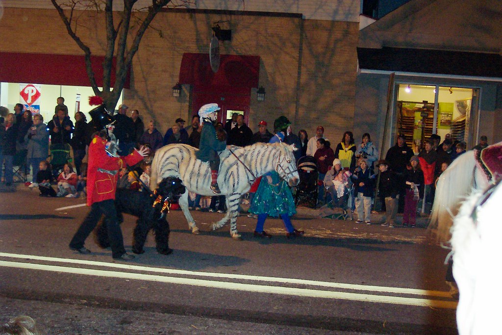 Oxford Pennsylvania Halloween Parade Horse as Zebra Dave Flickr