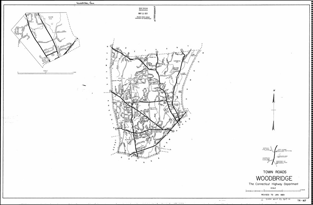 Town roads Woodbridge/ Connecticut department of Transport… Flickr