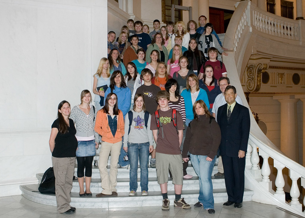 Hollidaysburg Area School District Rep. Jerry Stern stands… Flickr