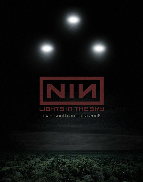 Lights In The Sky Over South America 2008 Nine Inch Nails… Flickr
