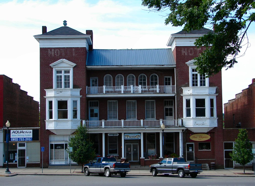 Mineral Springs Restaurant Downtown Paoli, Indiana. In a f… Flickr