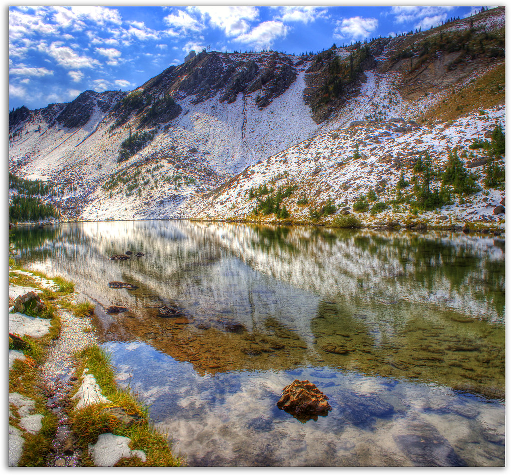 One of the Picnic Lakes in the Jewel Basin Cambria Flickr