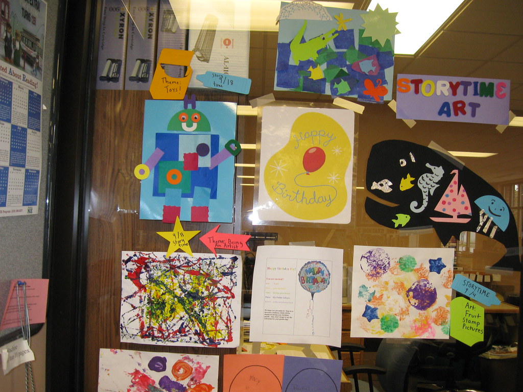 IMG_0013 story time art gallery Ely Public Library Iowa Flickr