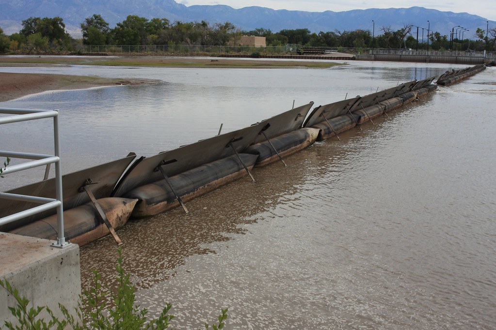 Albuquerque Drinking Water Diversion Dam View from west ba… Flickr