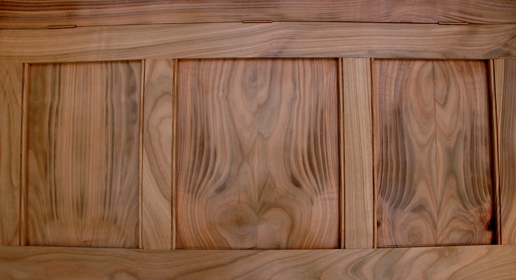 Blanket Chest lid One of three chests, for a customer's gr… Flickr