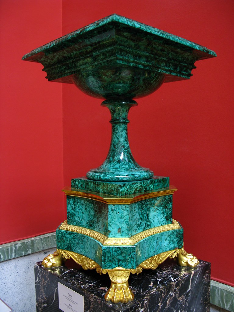 8855 St Petersburg Hermitage Malachite bowl Malachit… Flickr
