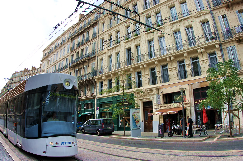Marseille le tramway rue Colbert 3 Pascal POGGI Flickr