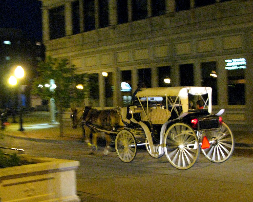 Horse & Carriage 2 Main street, downtown Dubuque. Don3rdSE Flickr
