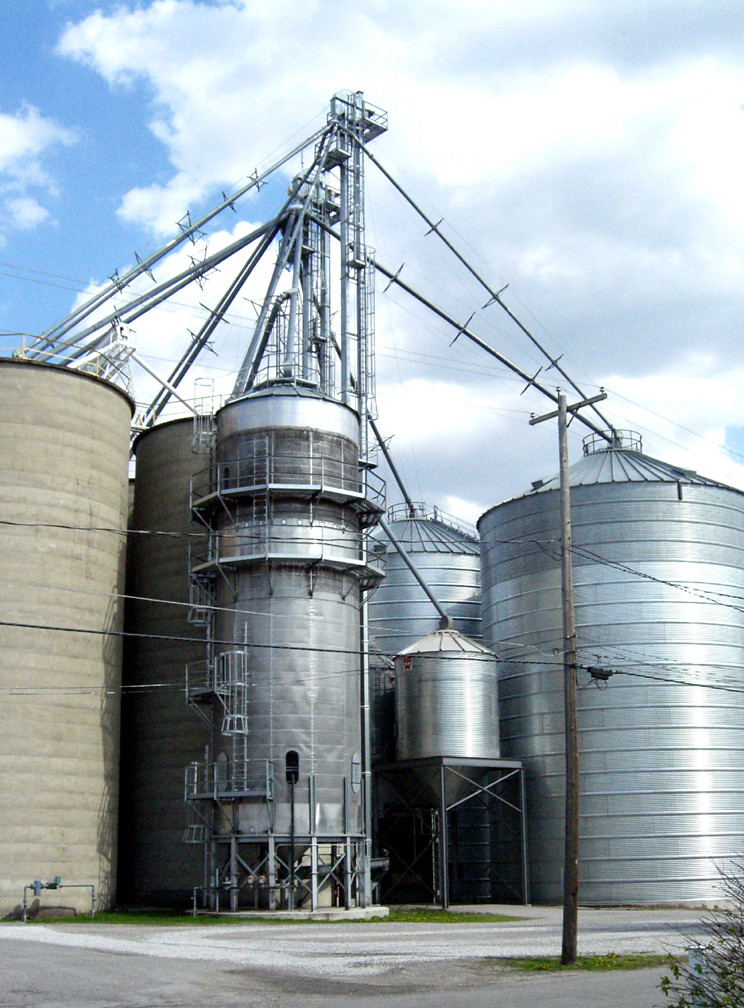 grain silos Fayette, Ohio Billie K67 Flickr