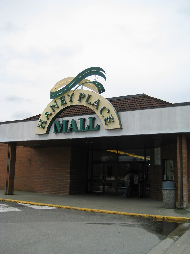 Haney Place Mall Exterior entrance view of Haney Place Mal… Flickr