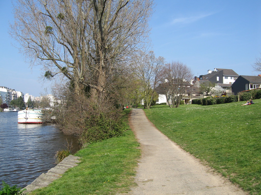 Promenade le long de l'Erdre (Quai de la motte rouge) Flickr