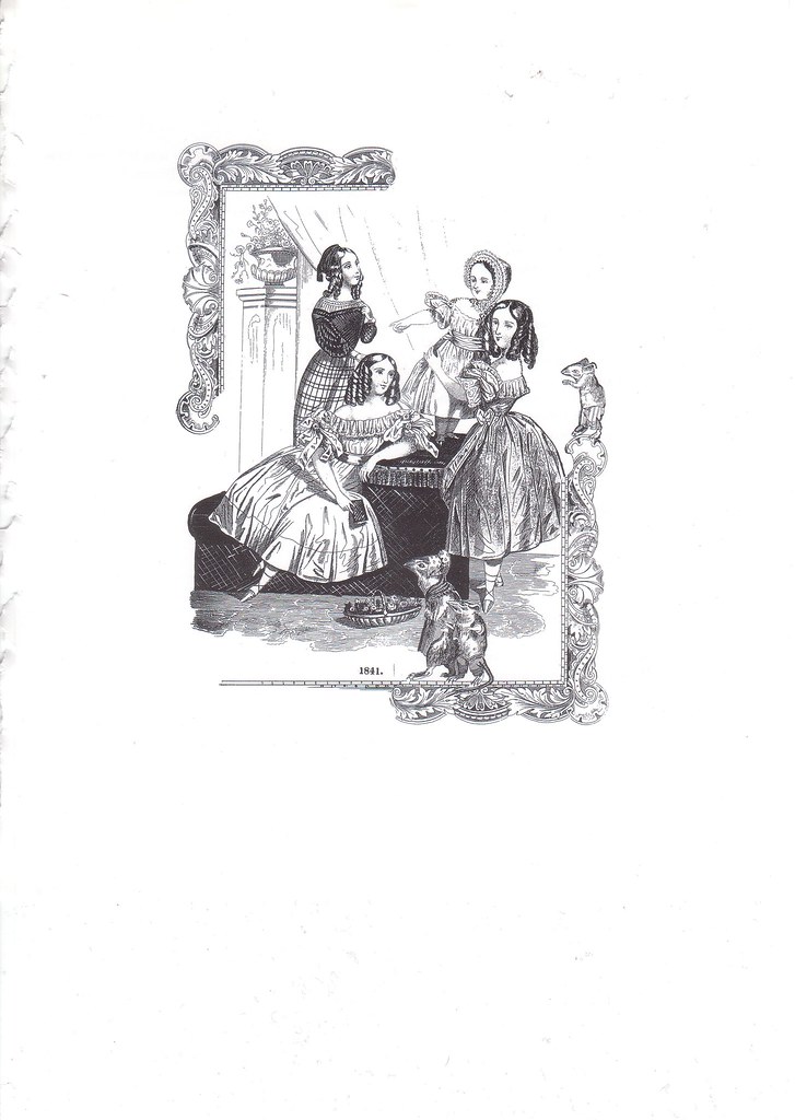 Victorian woman 1841 Illustration of victorian ladies in p… Flickr
