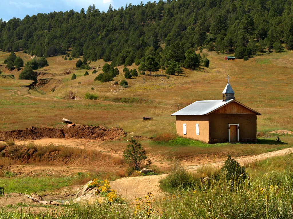 A Cowboy Church In New Mexico Explore Came across this lov… Flickr