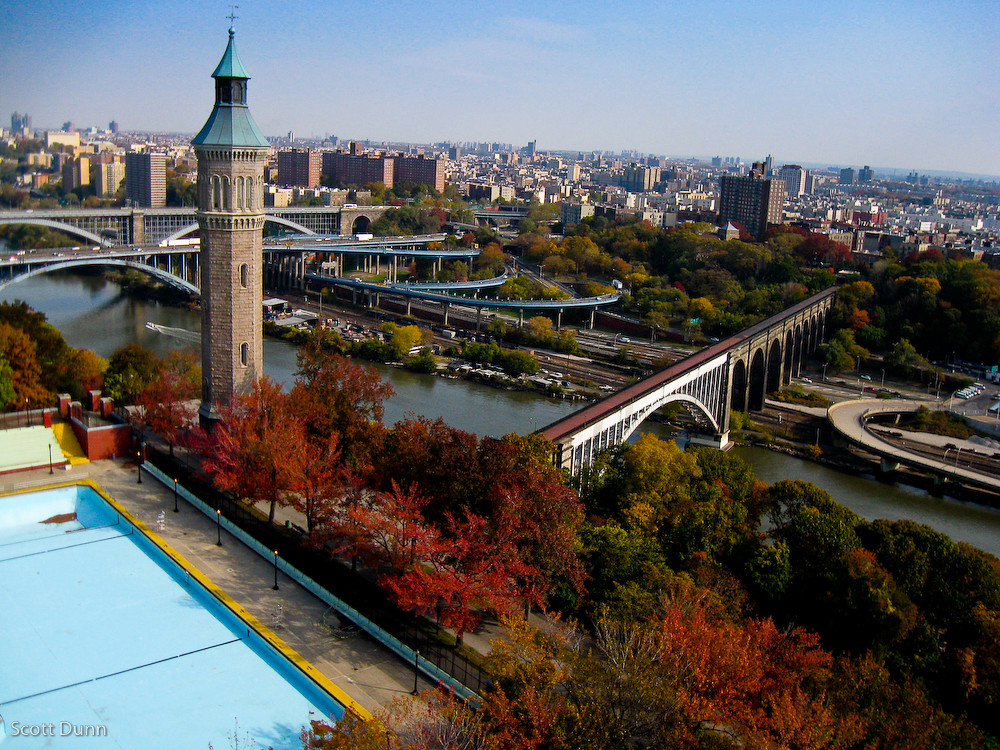 Highbridge Water Tower Manhattan's fresh water flows