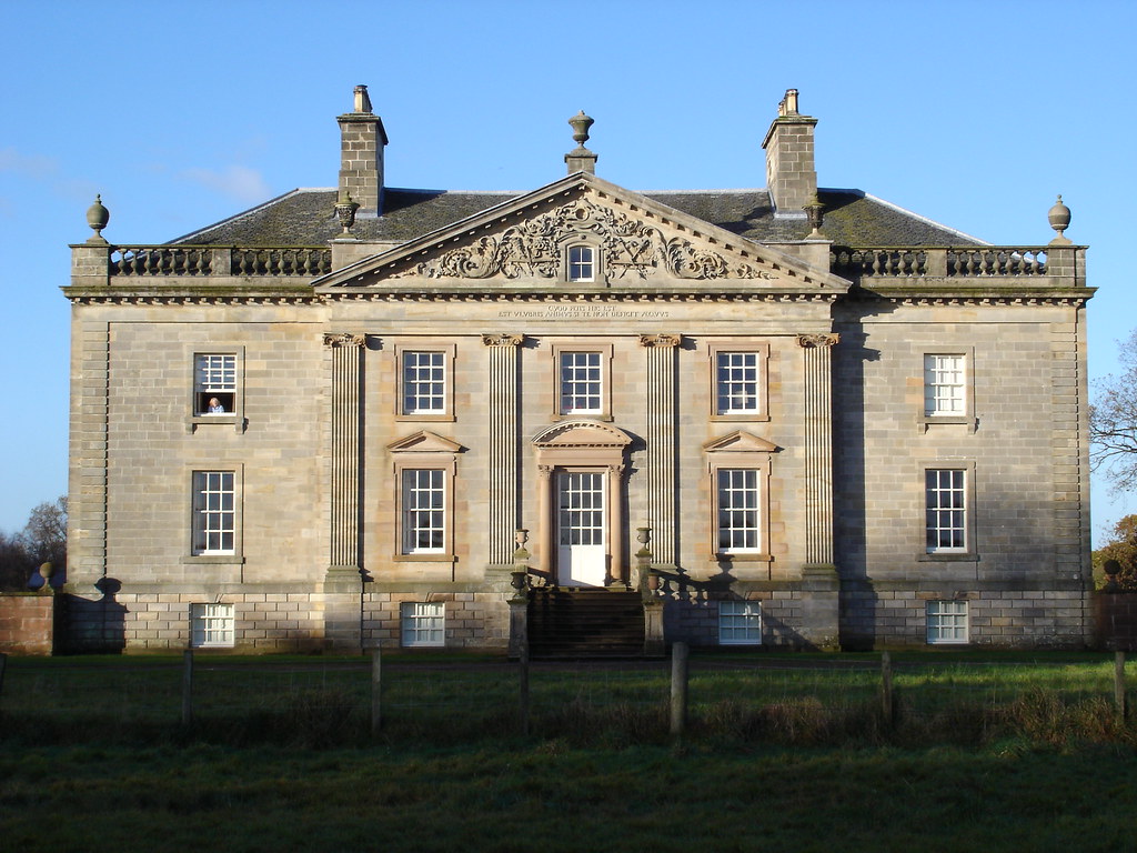 The majestic Auchinleck House Auchinleck is a Landmark Tru… Flickr