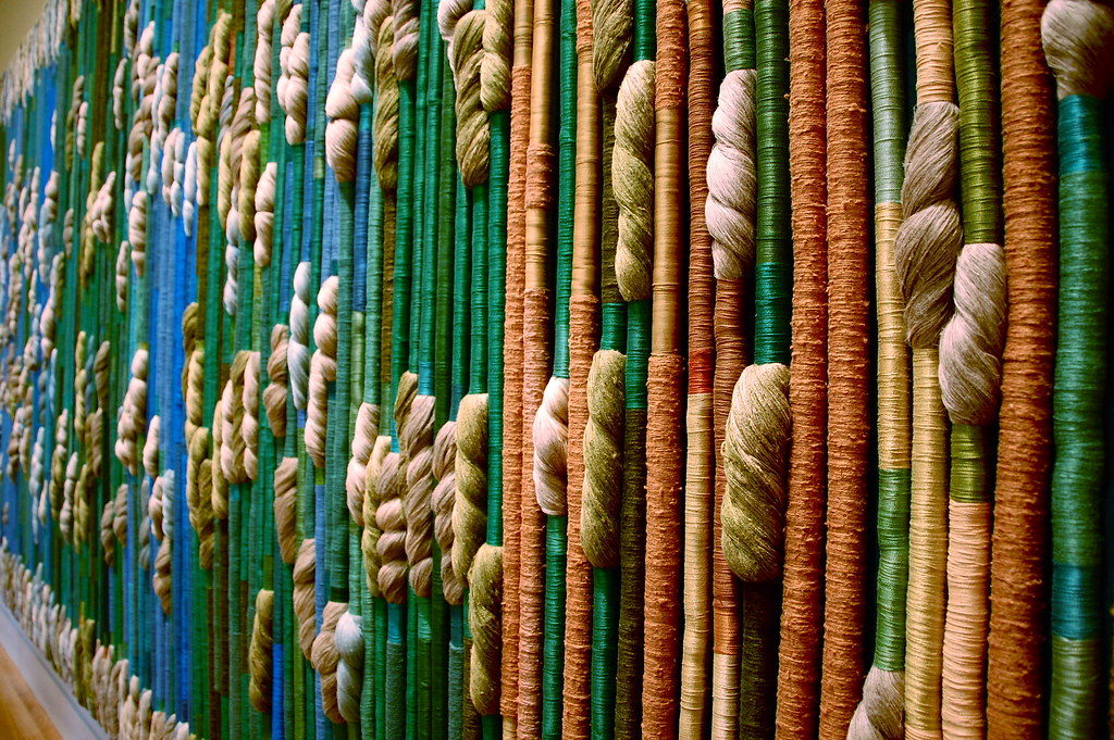 108. The Silk Rainforest, by Sheila Hicks We visited Smith… Flickr