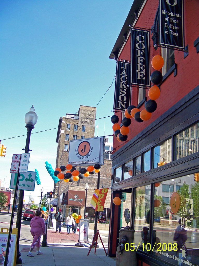 Jackson Coffee Company With Jackson HS colors. Flickr