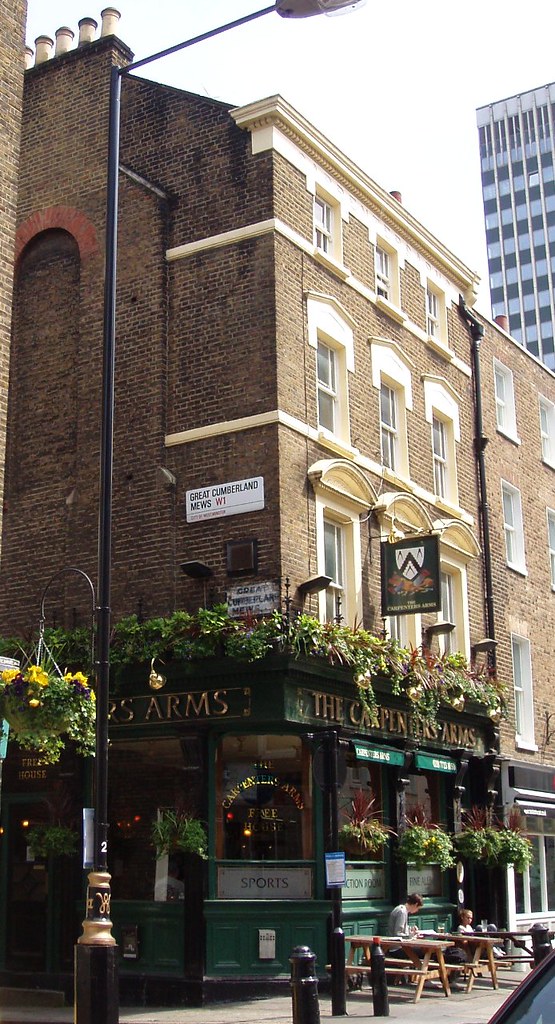Carpenters' Arms, Marylebone, W1 Apparently a good ale pub… Flickr