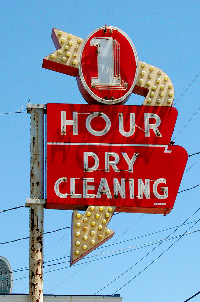 1 Hour Dry Cleaning Cleveland, TN Love this sign. cdubya1971 Flickr