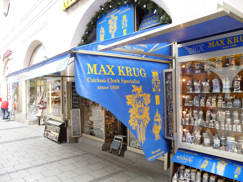 Max Krug Cuckoo Clock shop Munich Germany JSlice Flickr