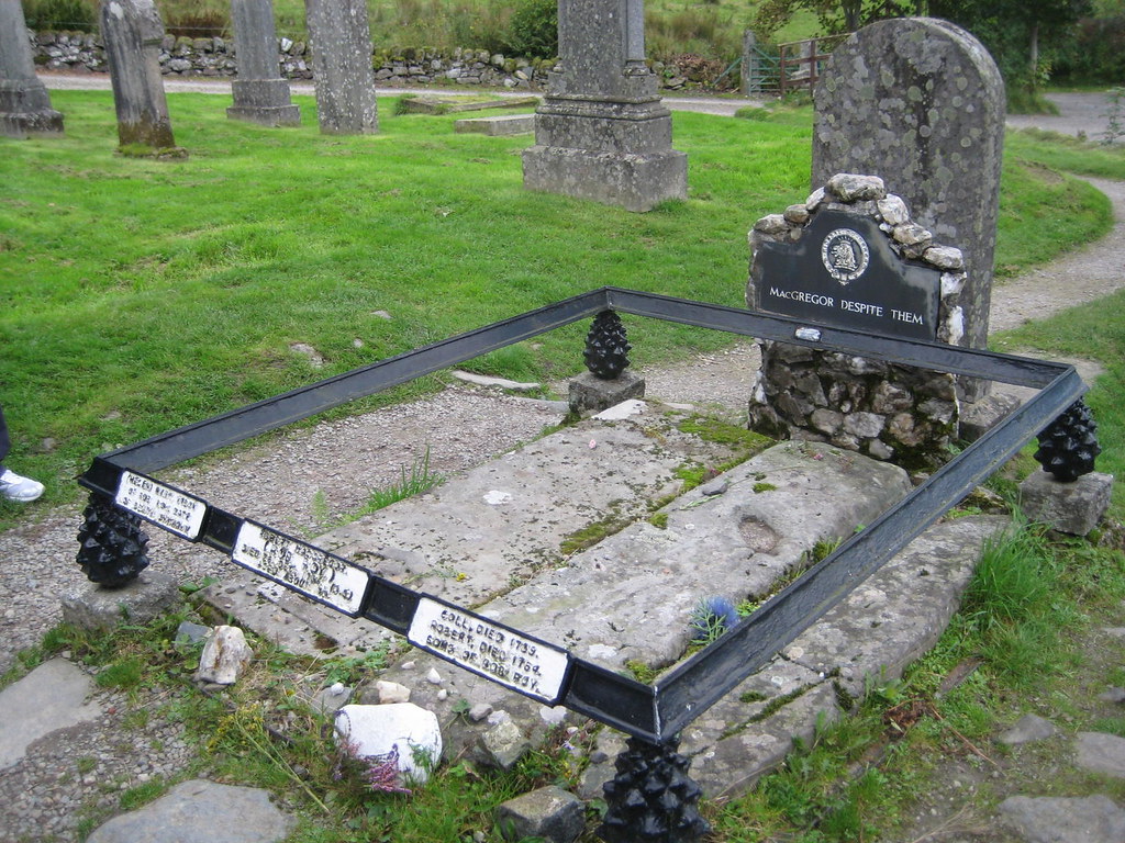 Rob Roy's grave Rob Roy of Clan MacGregor is buried here. … Flickr