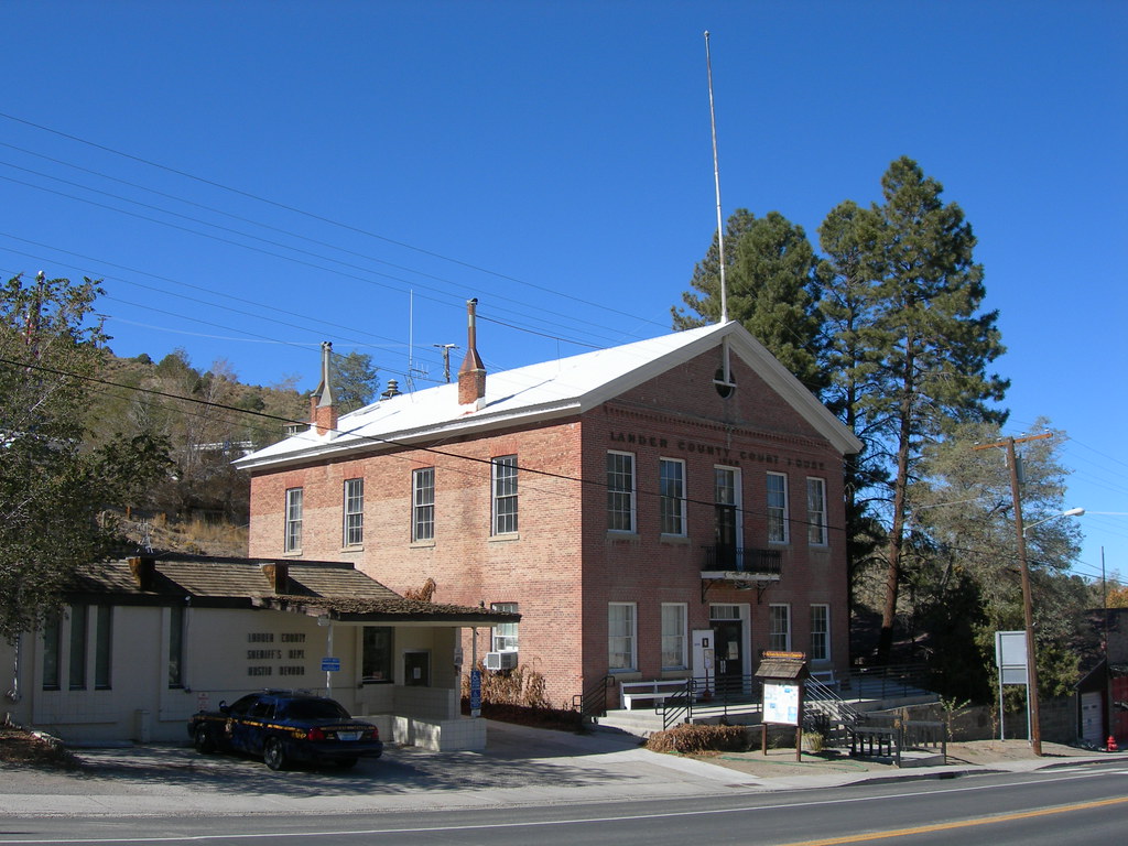 (Old) Lander County Court House Austin, Nevada Cornerstone… Flickr