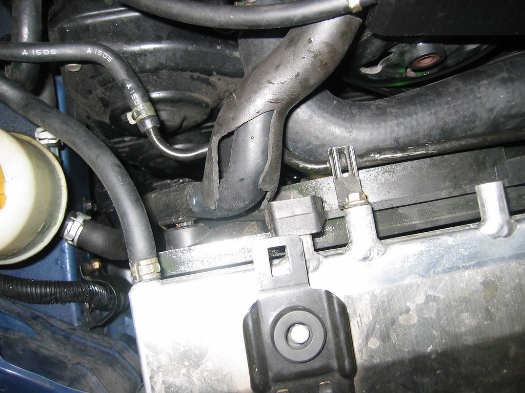 Leaking Subaru WRX Radiator Hose The radiator has been cut… Flickr