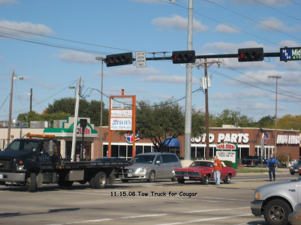 11.15.08 Roxie Tow Truck We were taking the Cougar to the … Flickr
