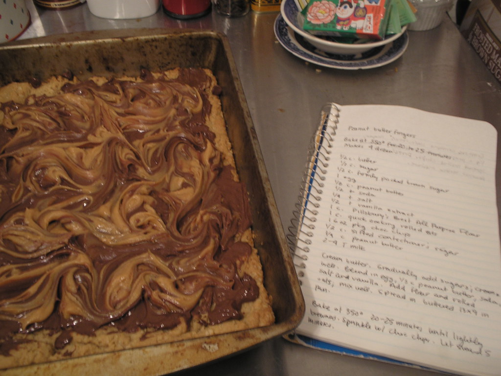 Peanut butter fingers I made these peanut butter oatmeal b… Flickr