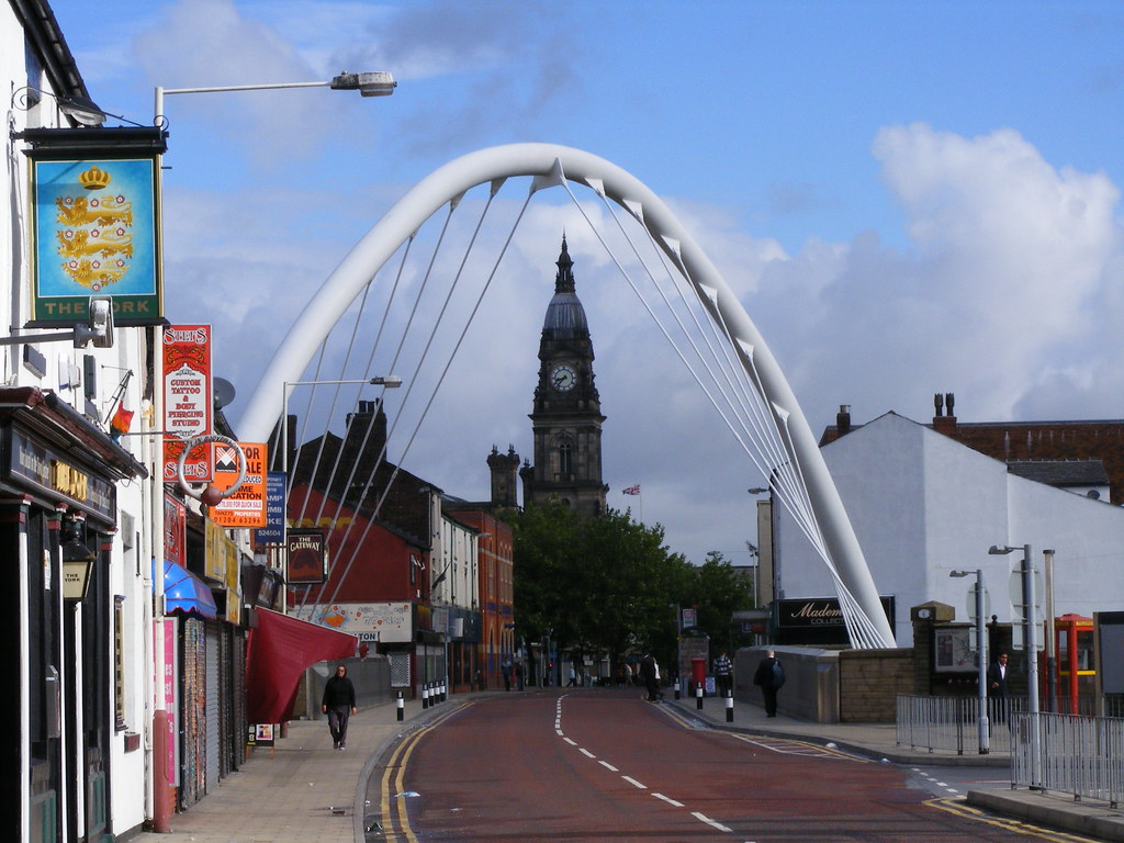Bolton Arch and Town Hall See where this picture was taken… Flickr