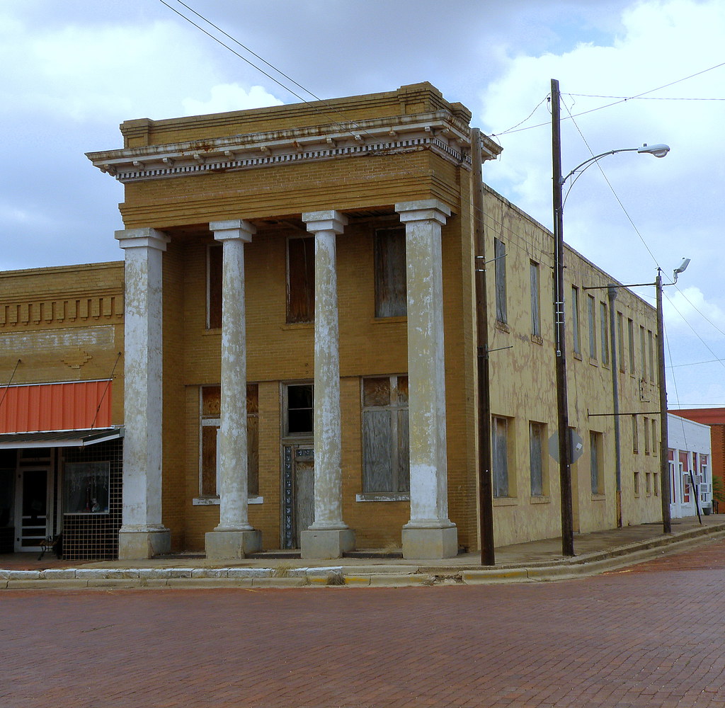 Old Bank MERKEL, TEXAS. Opened in 1897 as Steffens and Low… Flickr