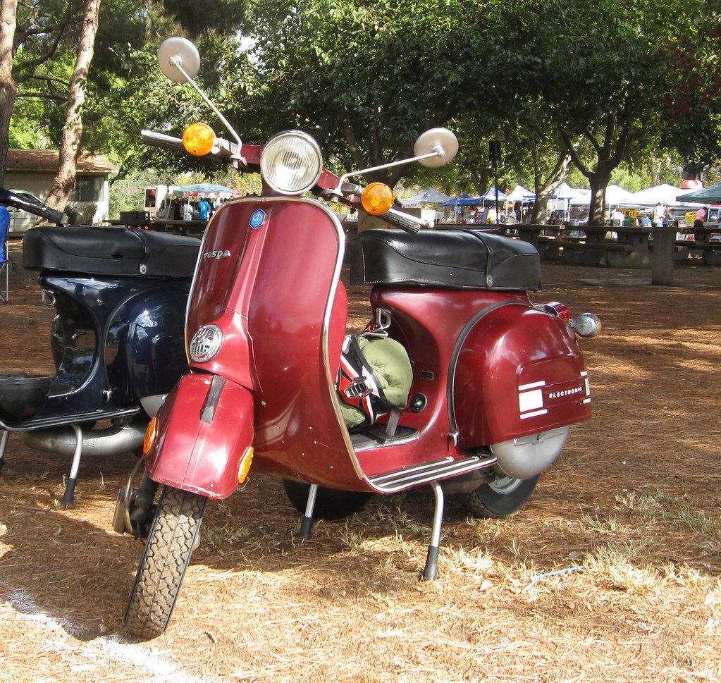 Vespa 200 1974 Woodley Park, Encino, California. Stan F Flickr