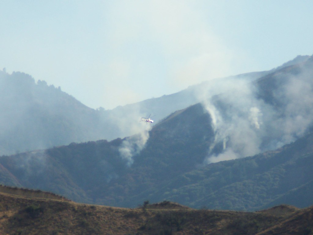 "Sayre Fire" 11172008 Mike Flickr