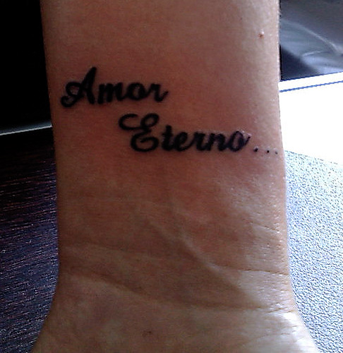 Tatuagem Letras Amor Eterno No Pulso - A Photo On Flickriver 500_x_486_jpg